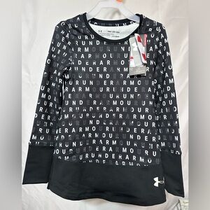 NWT Under Armour ColdGear Girls' Long Sleeve Crew Neck Pullover